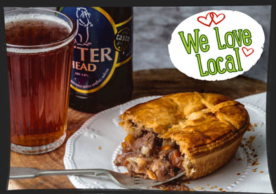Gourmet pies and pasties with local ingredients