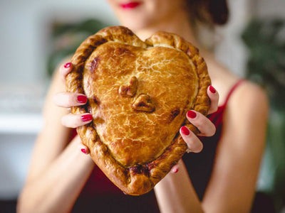 Heart Shaped Pasty - Valentines Day Gift