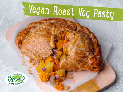 Vegan Roast Vegetable Pasty